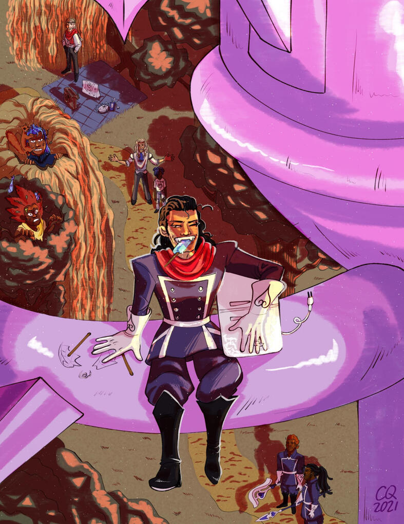 My submission for "Case of Xigbar": A Xigbar Fanzine (2021)