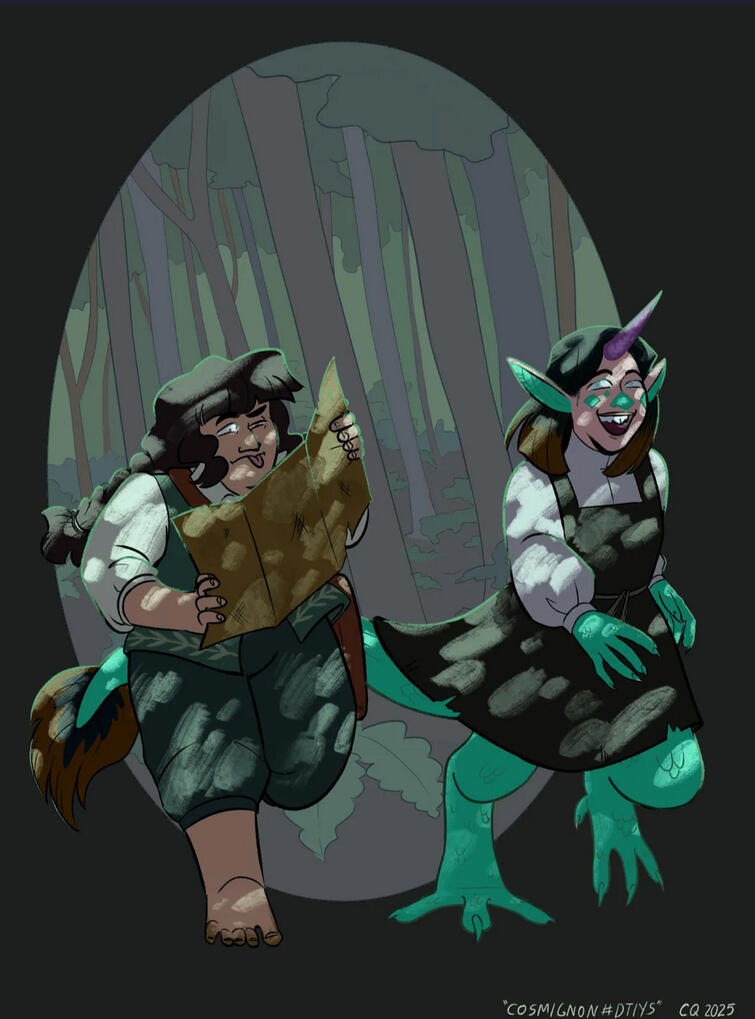 Runaway Drakaina Fanart