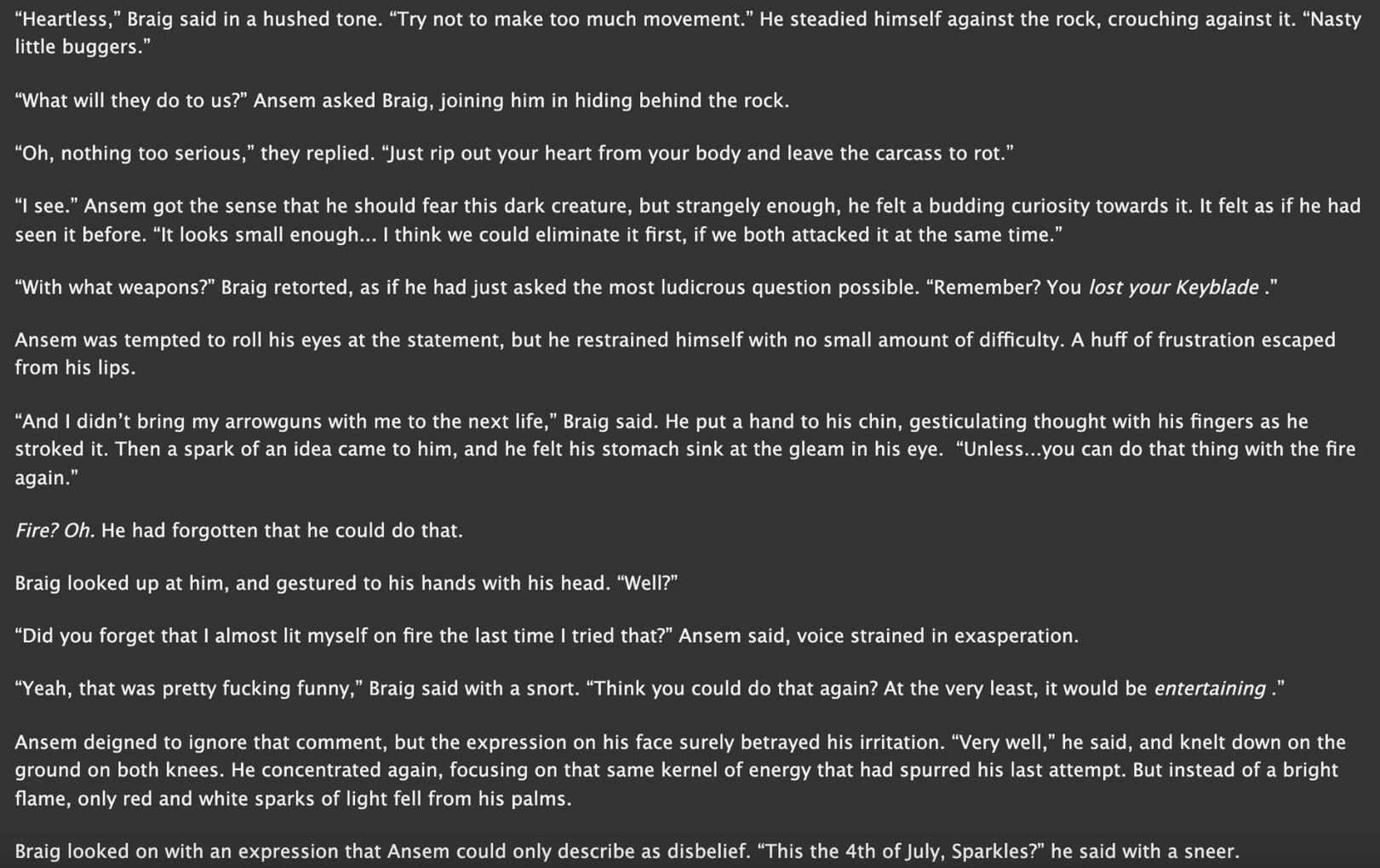 Excerpt from A Nobody's Lament, Incipience