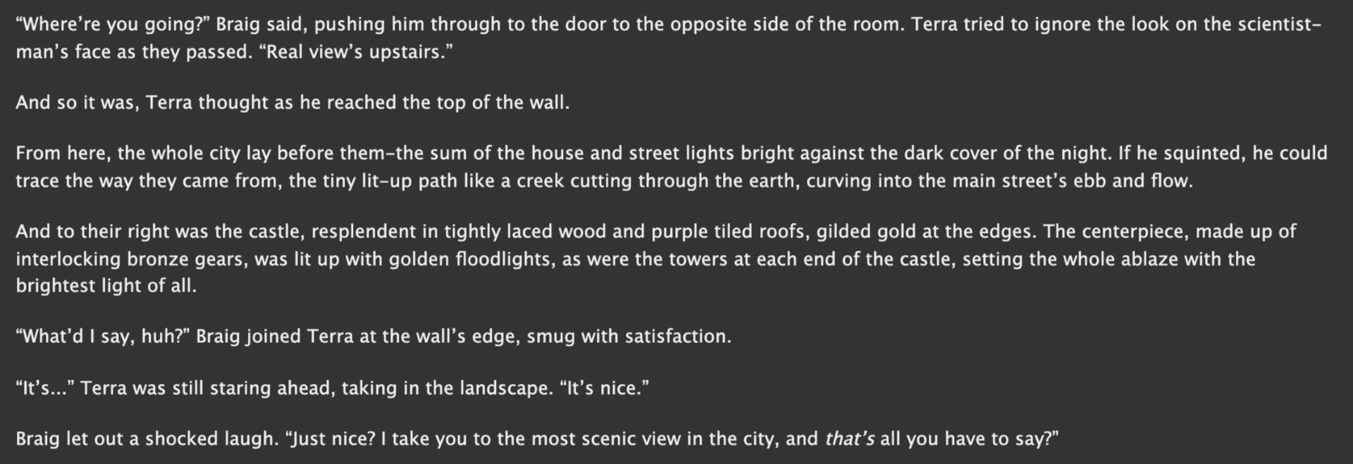 Excerpt from To Lure a Himbo, Chapter 1